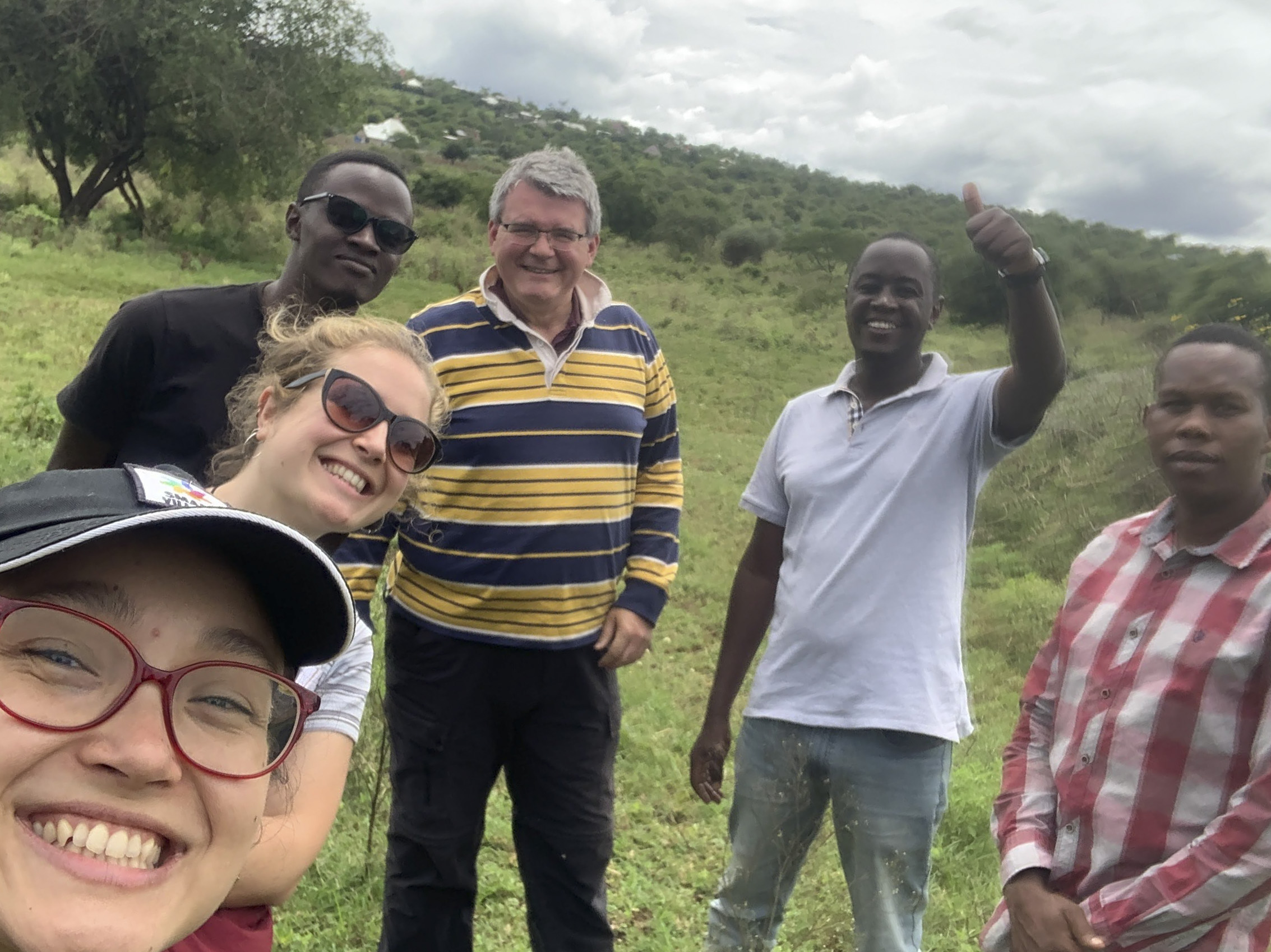 Starling Power co-founders Dr Bernie Jones and Osidai Saning'o in Arusha, Tanzania